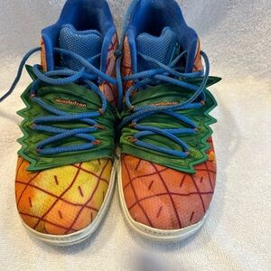 Nike Kids Pineapple Sneakers - Blue, Orange, and Green